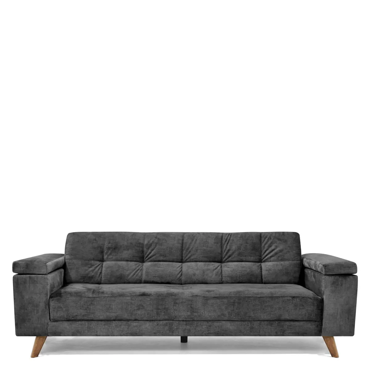 MICA - Sofá cama MASAYA 3 puestos Poliéster