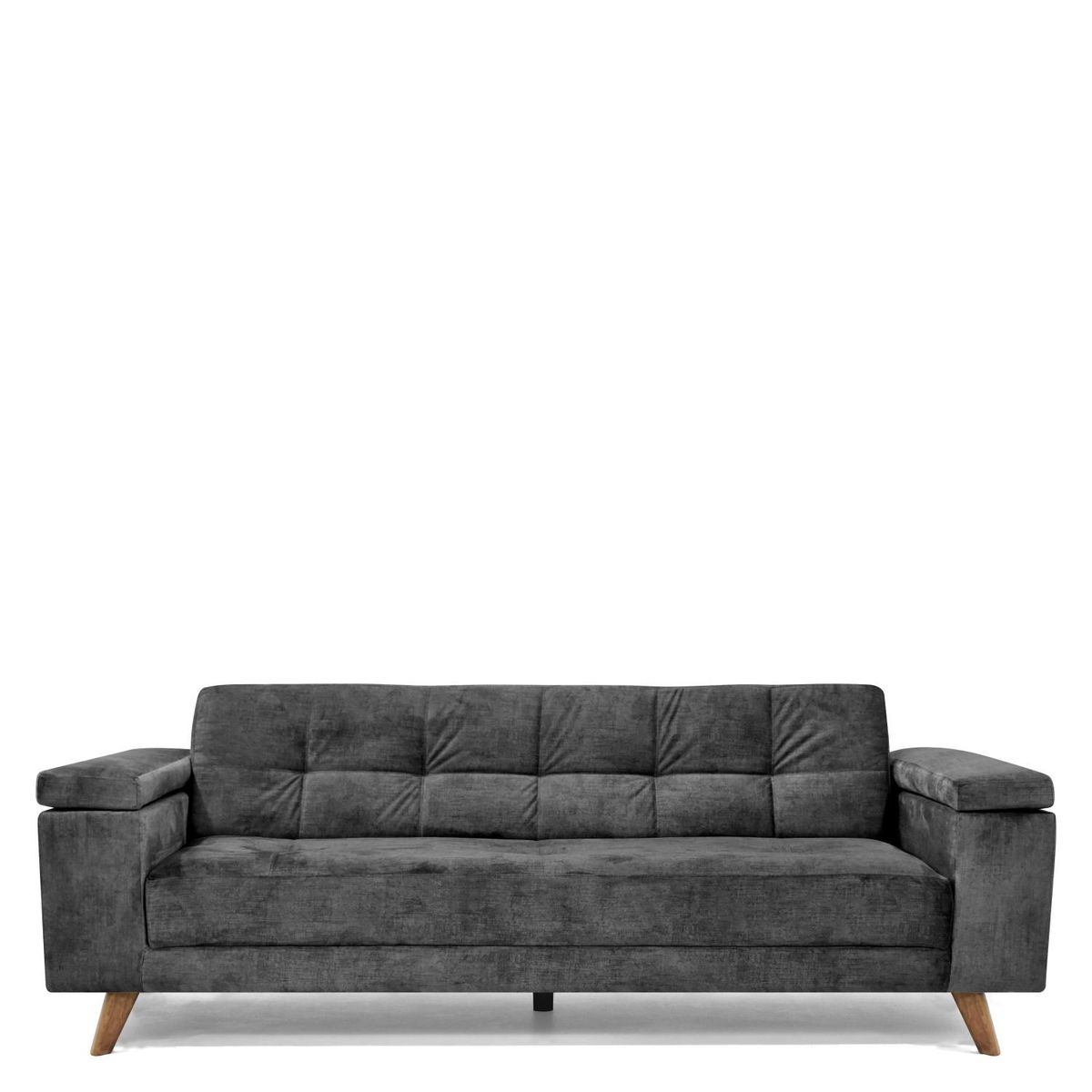 MICA - Sofá cama MASAYA 3 puestos Poliéster