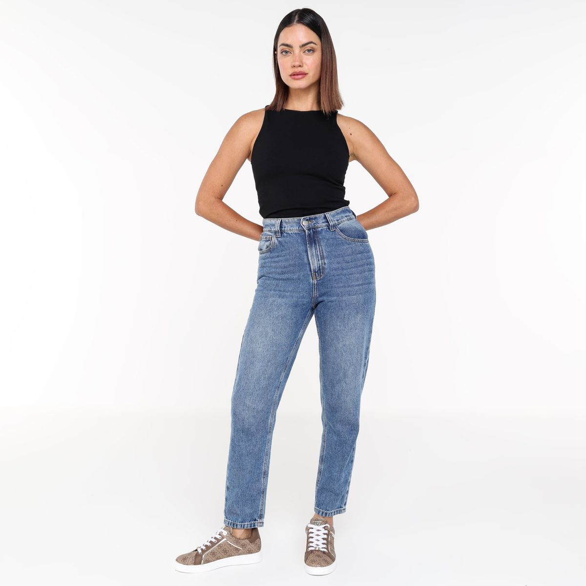 GUESS - Tenis Guess Mujer Moda Bristlemna 