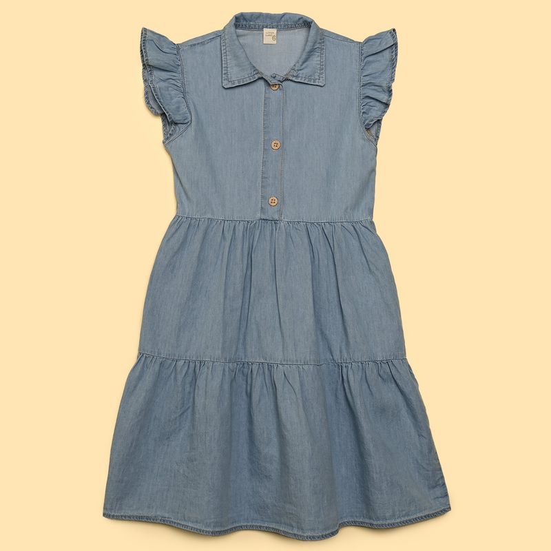 YAMP - Vestido para Niña Manga corta Yamp