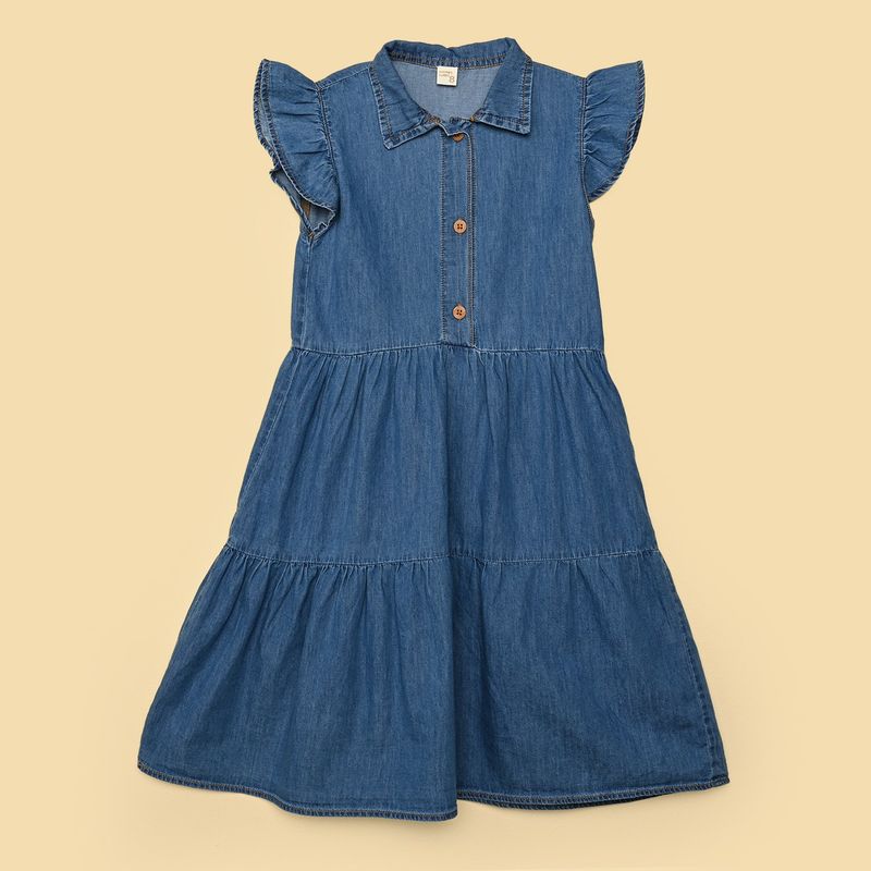 YAMP - Vestido para Niña Manga corta Yamp
