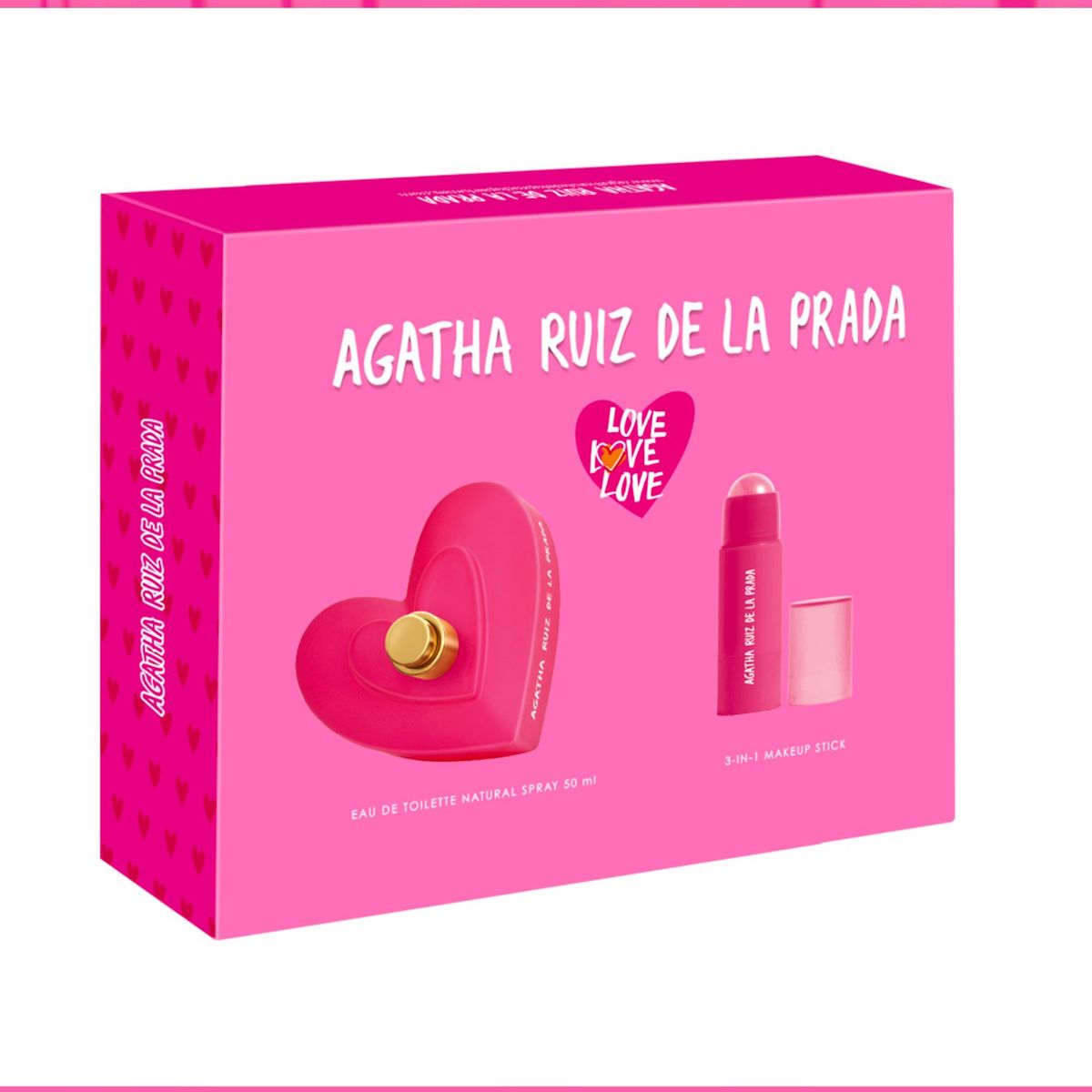 AGATHA RUIZ DE LA PRADA - Set de Perfume Mujer Agatha Ruiz la Prada Lip & Cheek Stick