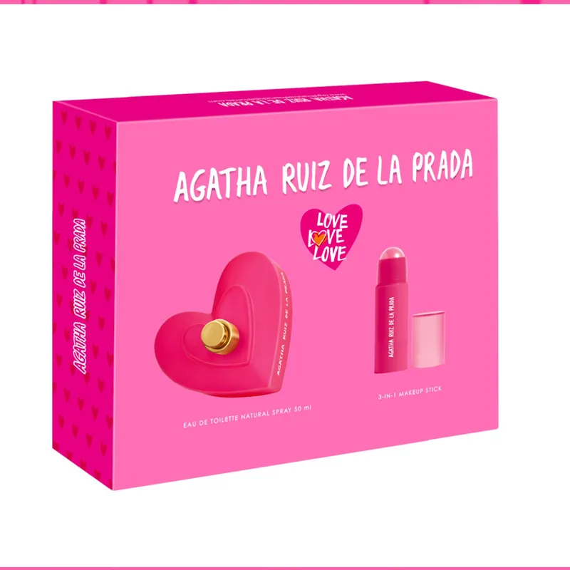 AGATHA RUIZ DE LA PRADA - Set de Perfume Mujer Agatha Ruiz de la Prada Lip & Cheek Stick
