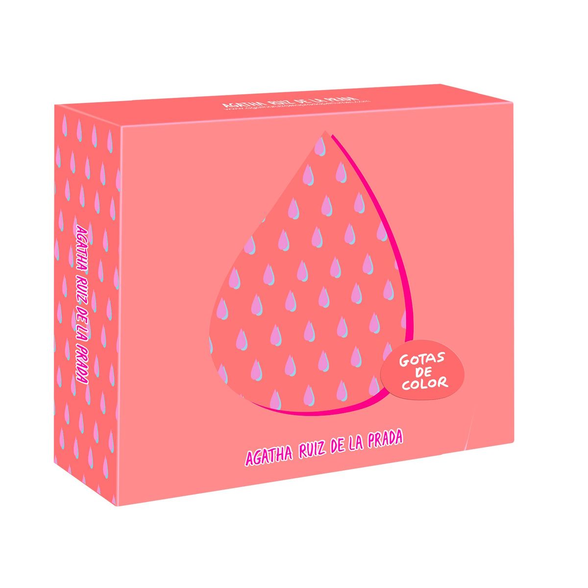 AGATHA RUIZ DE LA PRADA - Set de Perfume Mujer Agatha Ruiz la Prada Perfume Gotas color Eau toilette 100 ml , lip & cheek stick