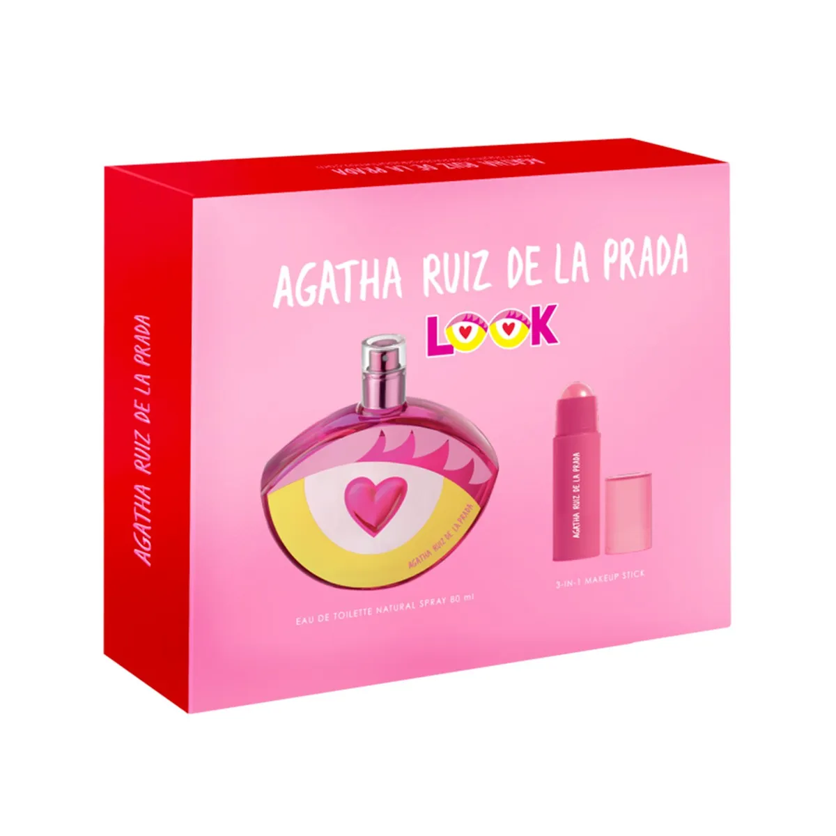 AGATHA RUIZ DE LA PRADA - Set de Perfume Mujer Agatha Ruiz la Prada Lip & Cheek Stick