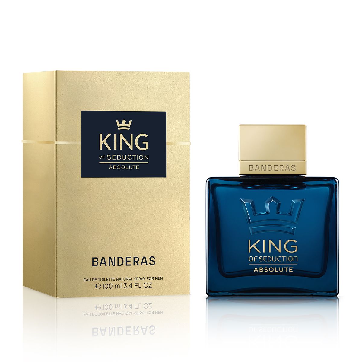 BANDERAS - Perfume Banderas King of Seduction Absolute Hombre 100 ml Eau de toilette 