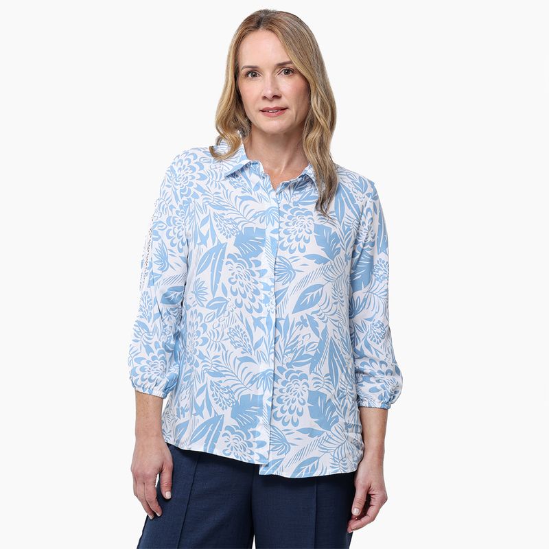 NEWPORT - Camiseta Mujer Manga 3/4 Newport