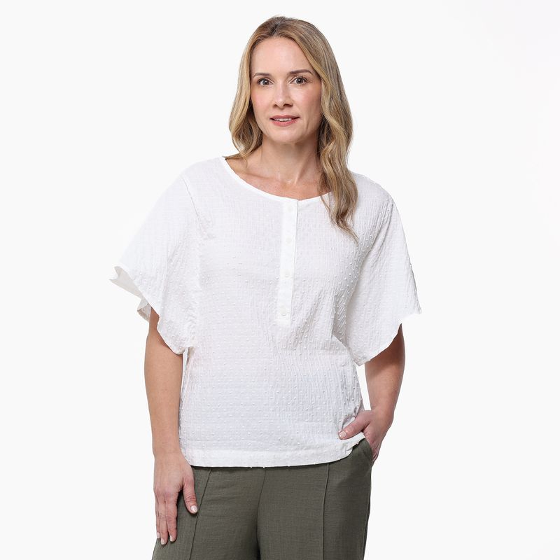 NEWPORT - Blusa Mujer Manga corta Newport