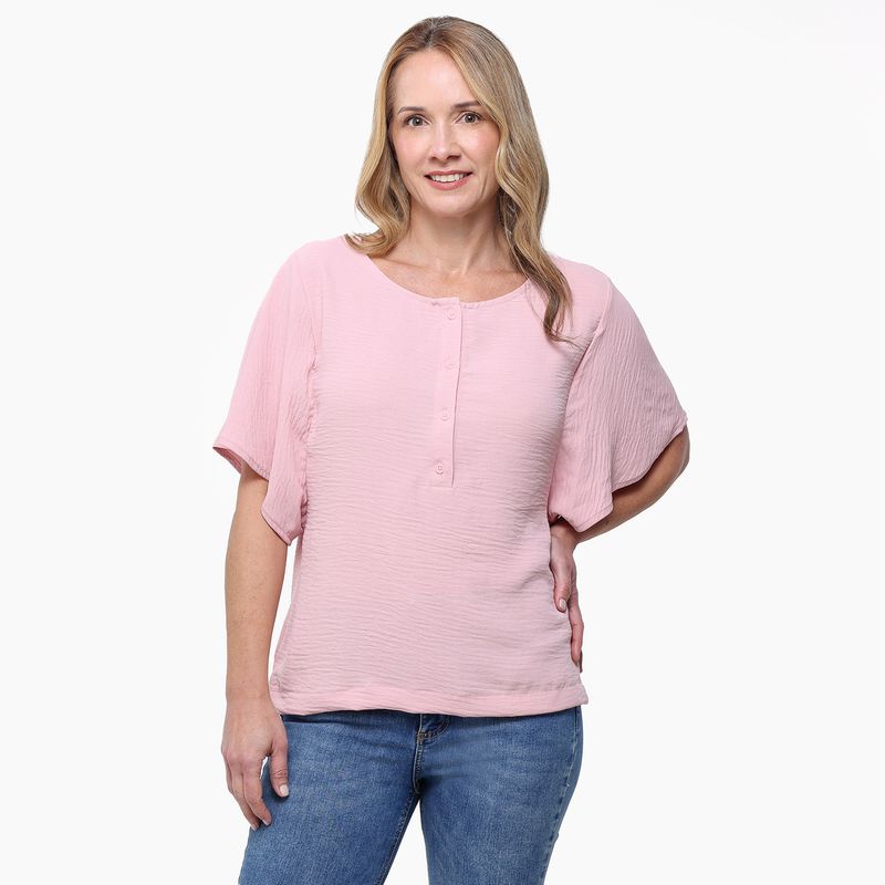 NEWPORT - Blusa Mujer Manga corta Newport