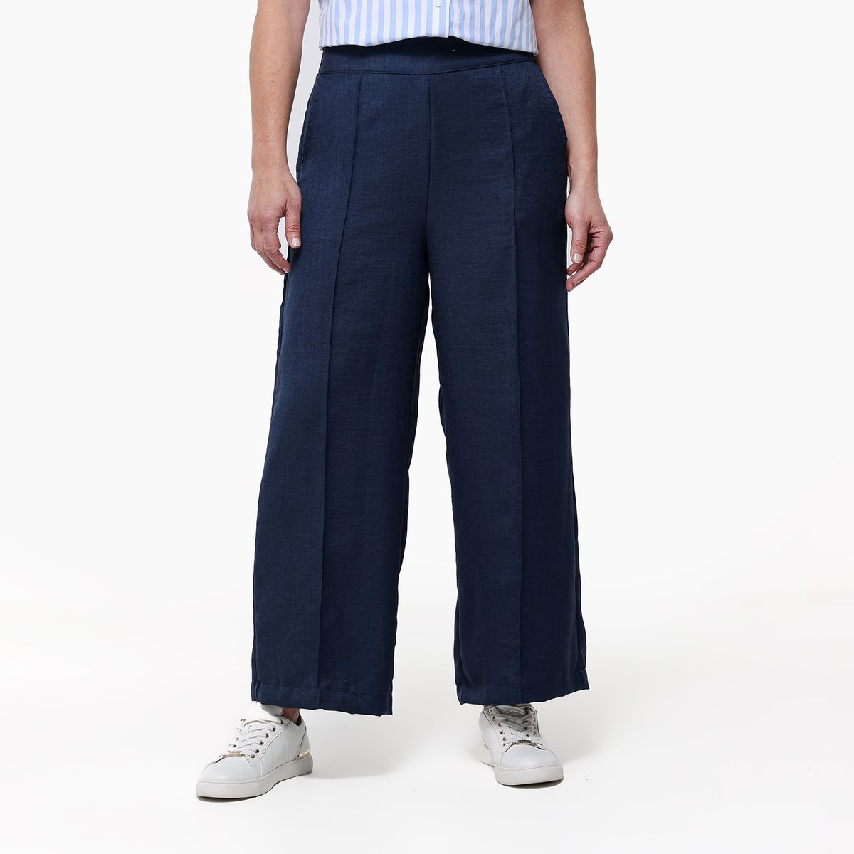 NEWPORT - Pantalón Recto Mujer Tiro alto Newport
