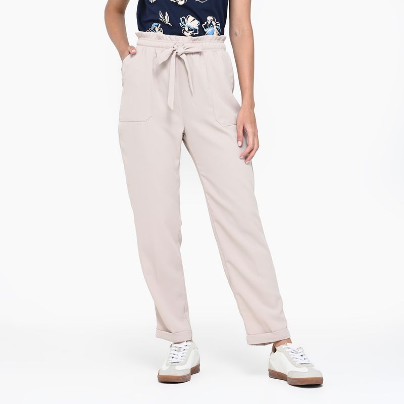 NEWPORT - Pantalón Mujer Tiro alto Newport