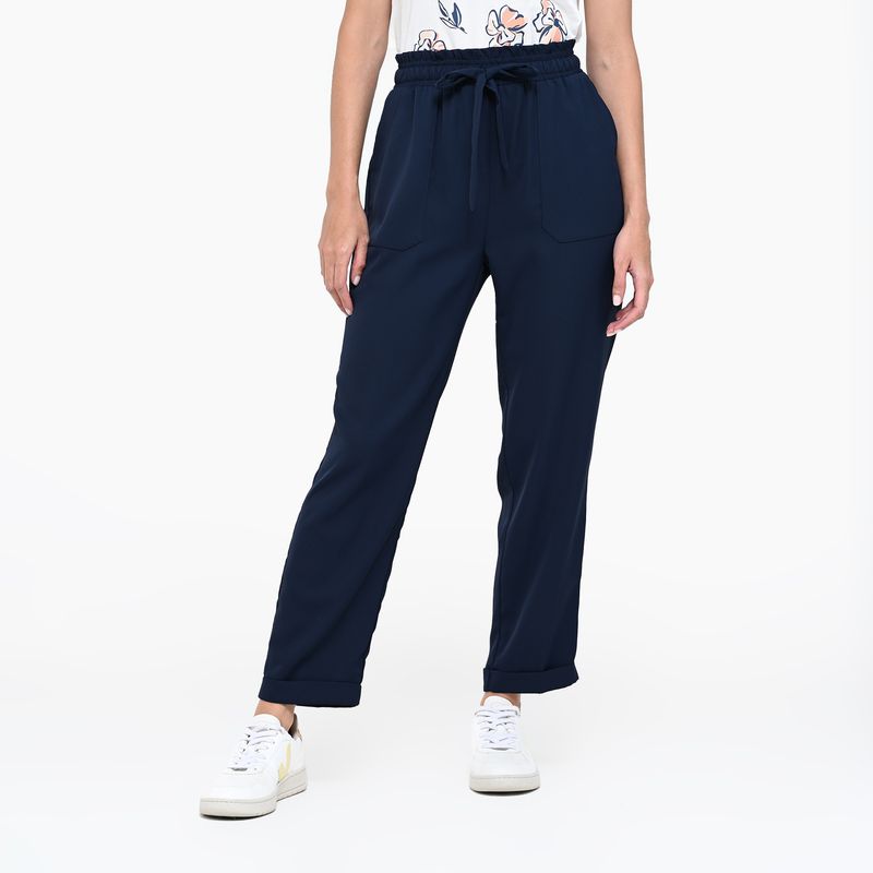 NEWPORT - Pantalón Mujer Tiro alto Newport