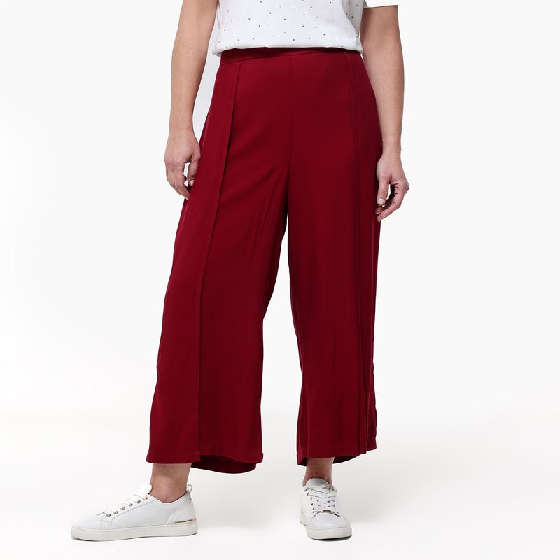 SOUTHLAND - Pantalón Recto Mujer Tiro alto Southland