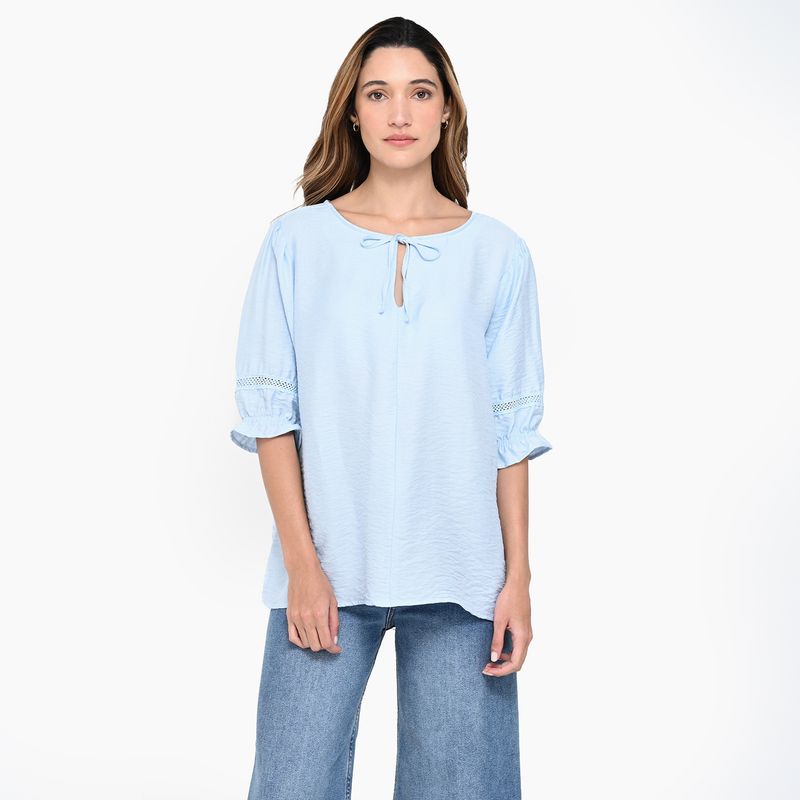 NEWPORT - Blusa Mujer Manga corta Newport