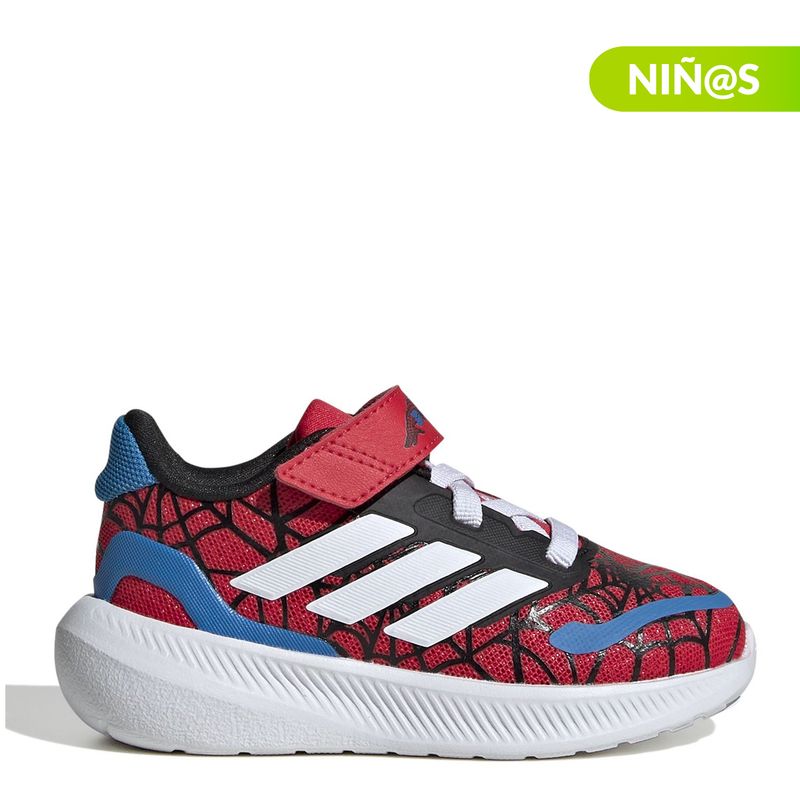 ADIDAS - Tenis Runfalcon Spider-Man EL I Adidas Niño 