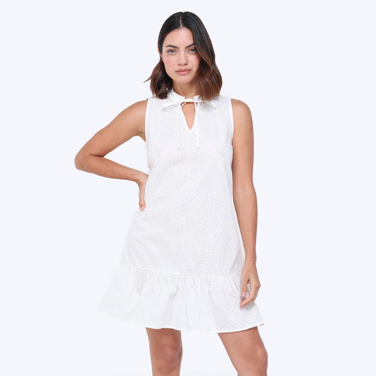 UNIVERSITY CLUB - Vestido Mujer Corto de Algodón University Club