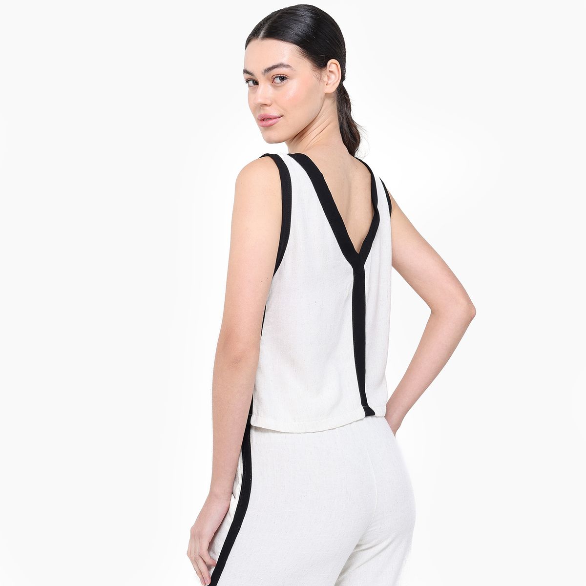 UNIVERSITY CLUB - Camisa Mujer Sin mangas University Club