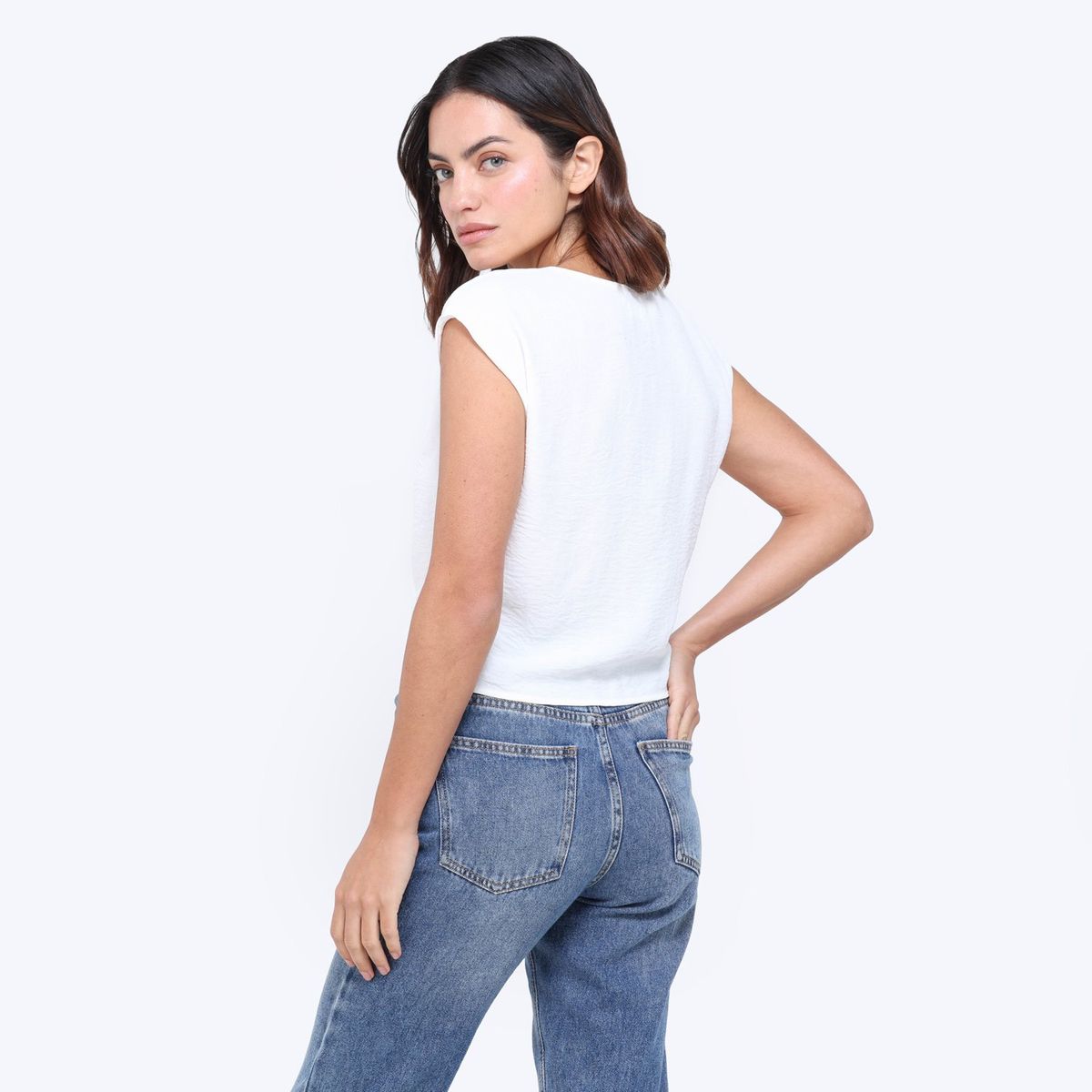 UNIVERSITY CLUB - Top Mujer Sin mangas University Club