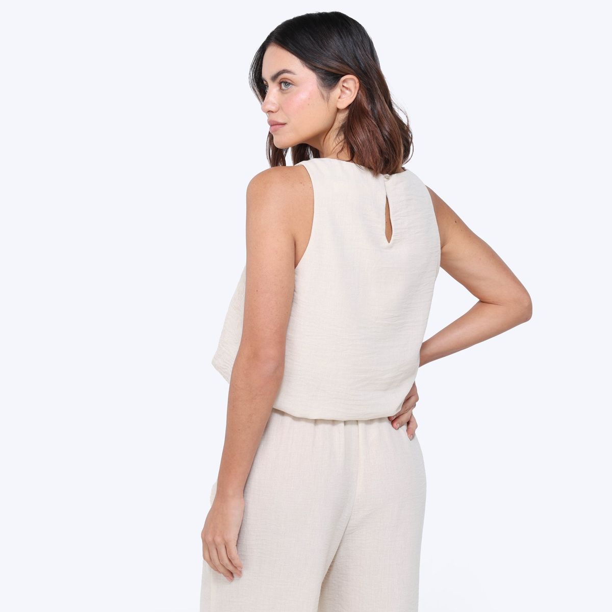 UNIVERSITY CLUB - Top Mujer Sin mangas University Club