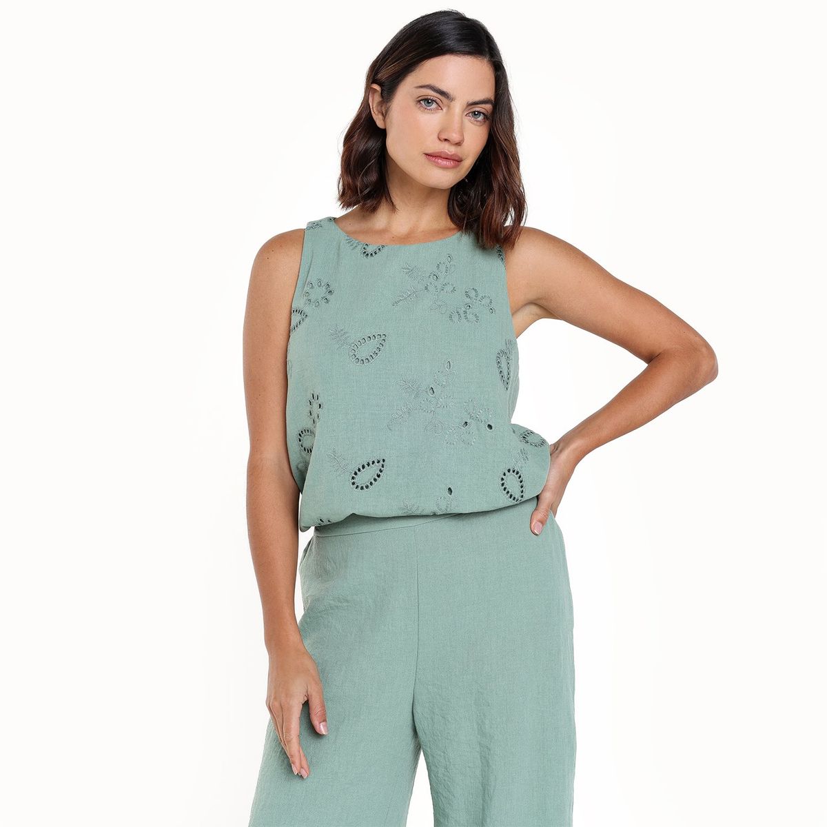 UNIVERSITY CLUB - Top Mujer Sin mangas University Club