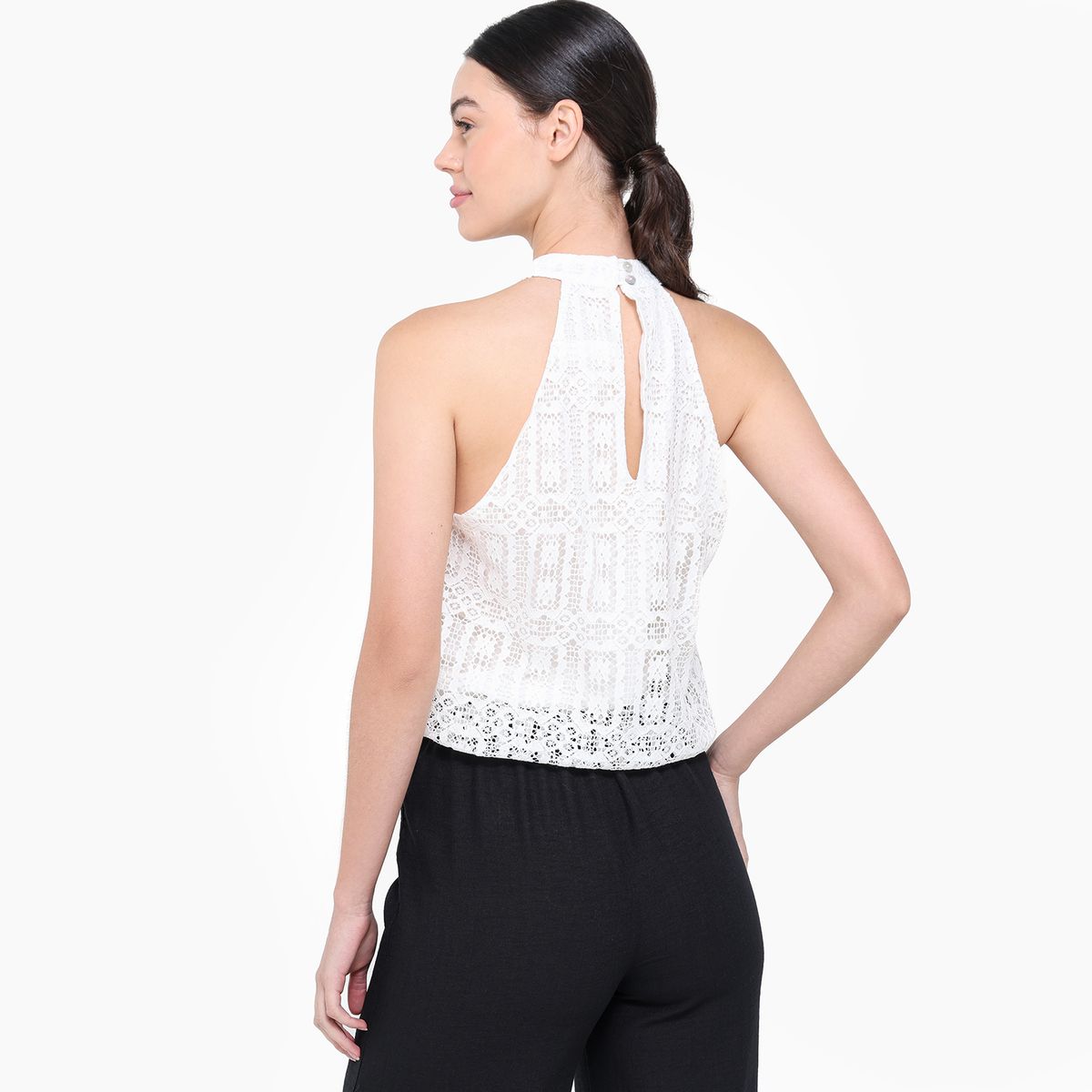 UNIVERSITY CLUB - Top Mujer Anudada Sin mangas University Club