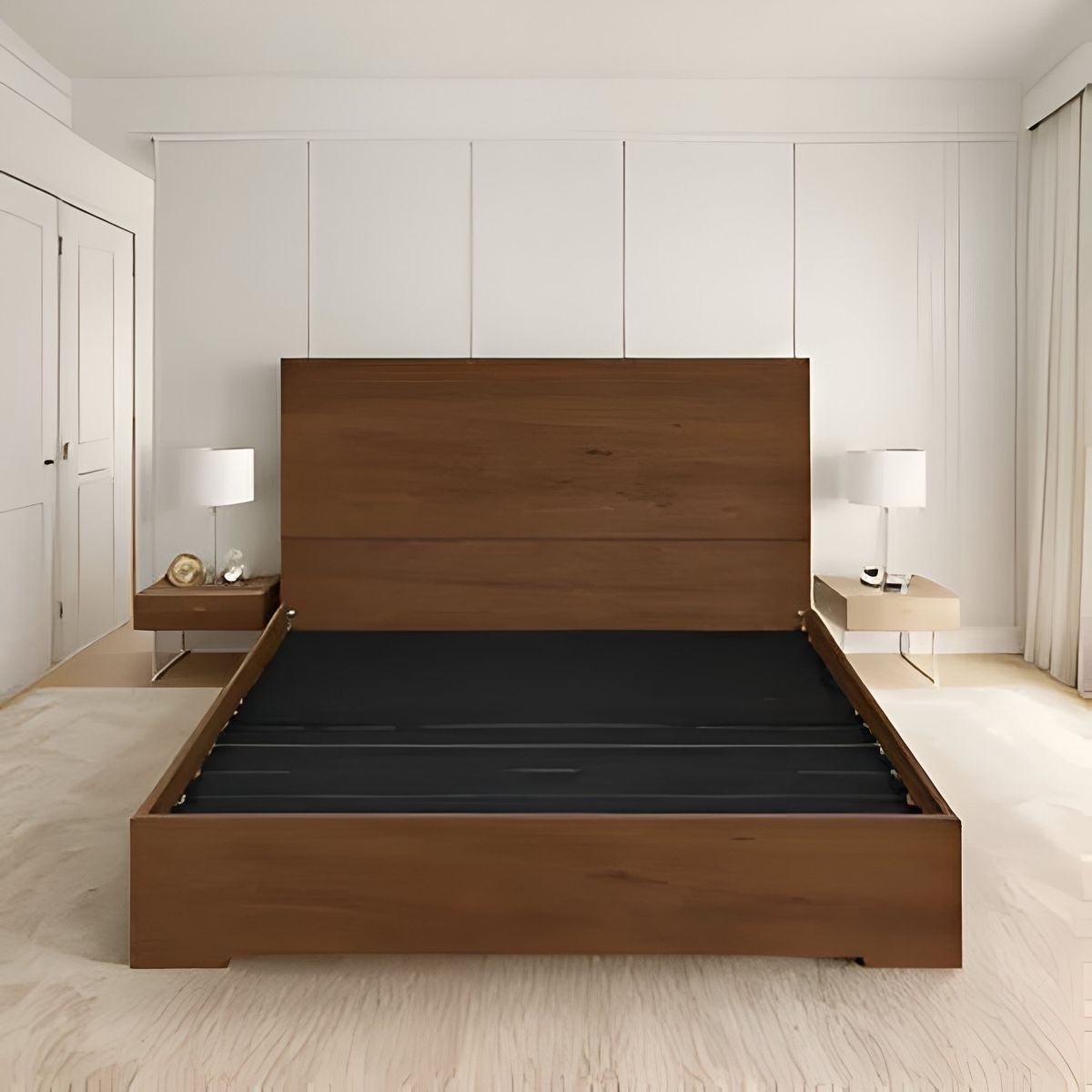 PULLMAN - Cama King Premium  en Madera  TPM 200 x 200 cm  Pullman 
