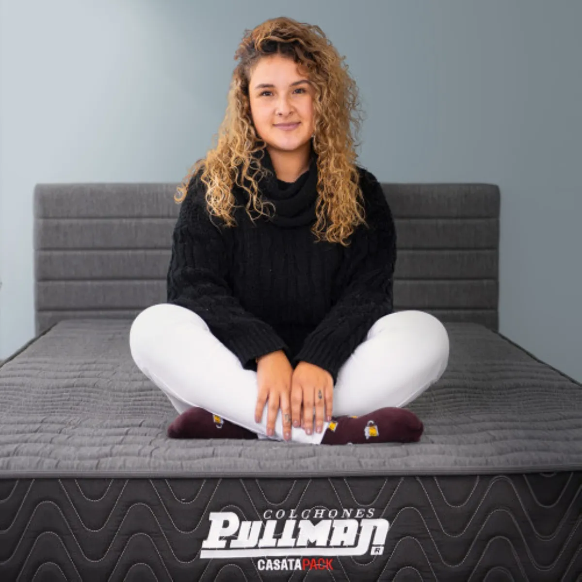 PULLMAN - Colchon Sencillo Firmeza Ultra firme Espuma CASATAPACK 100x190 PULLMAN