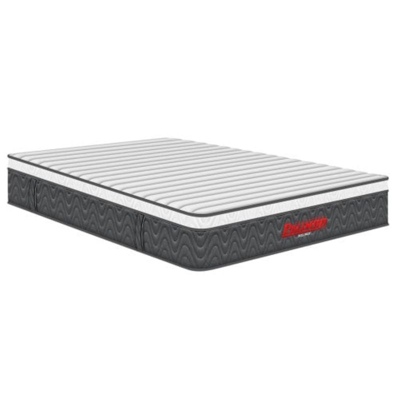 PULLMAN - Colchon Queen Firmeza Intermedio Resortes Pocket ROLLPACK EURO U  160X190 Queen PULLMAN