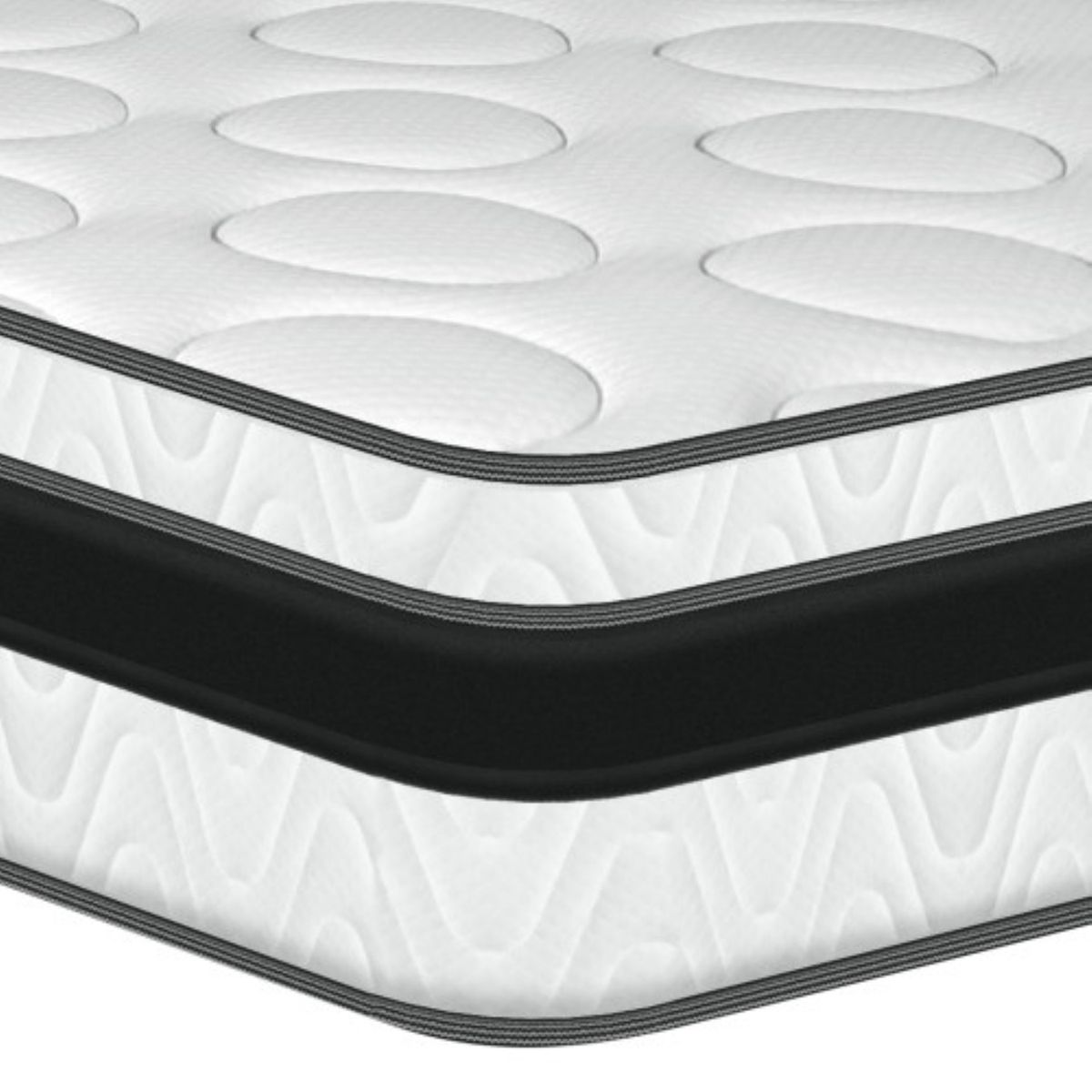 PULLMAN - Colchon con cama King Firme Resortes Pocket SUPERPULLMAN 200 x 200 PULLMAN