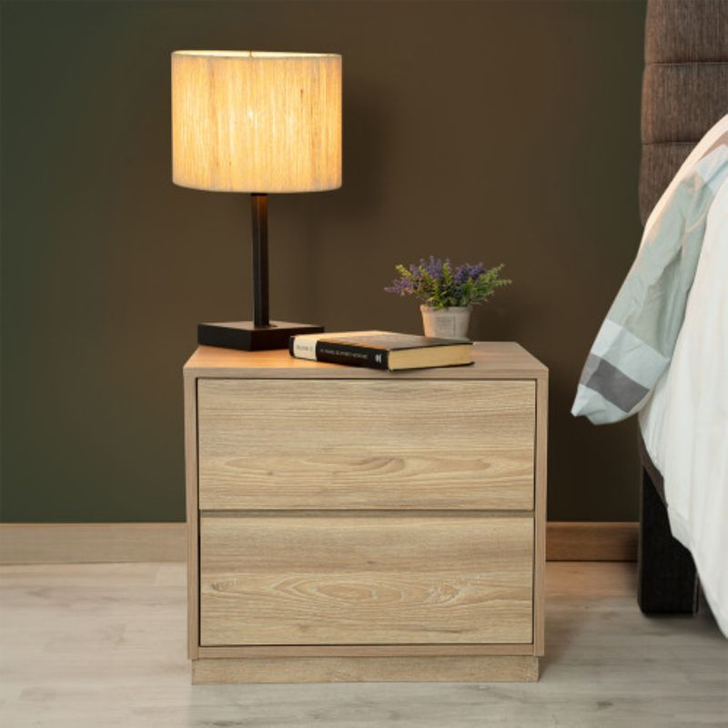 PULLMAN - Mesa de noche FULL Madera Tpm  50 cm x 40 cm x 45 cm