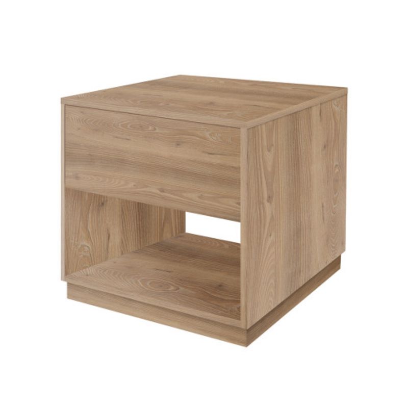 PULLMAN - Mesa de noche FULL Madera Tpm  50 cm x 40 cm x 45 cm