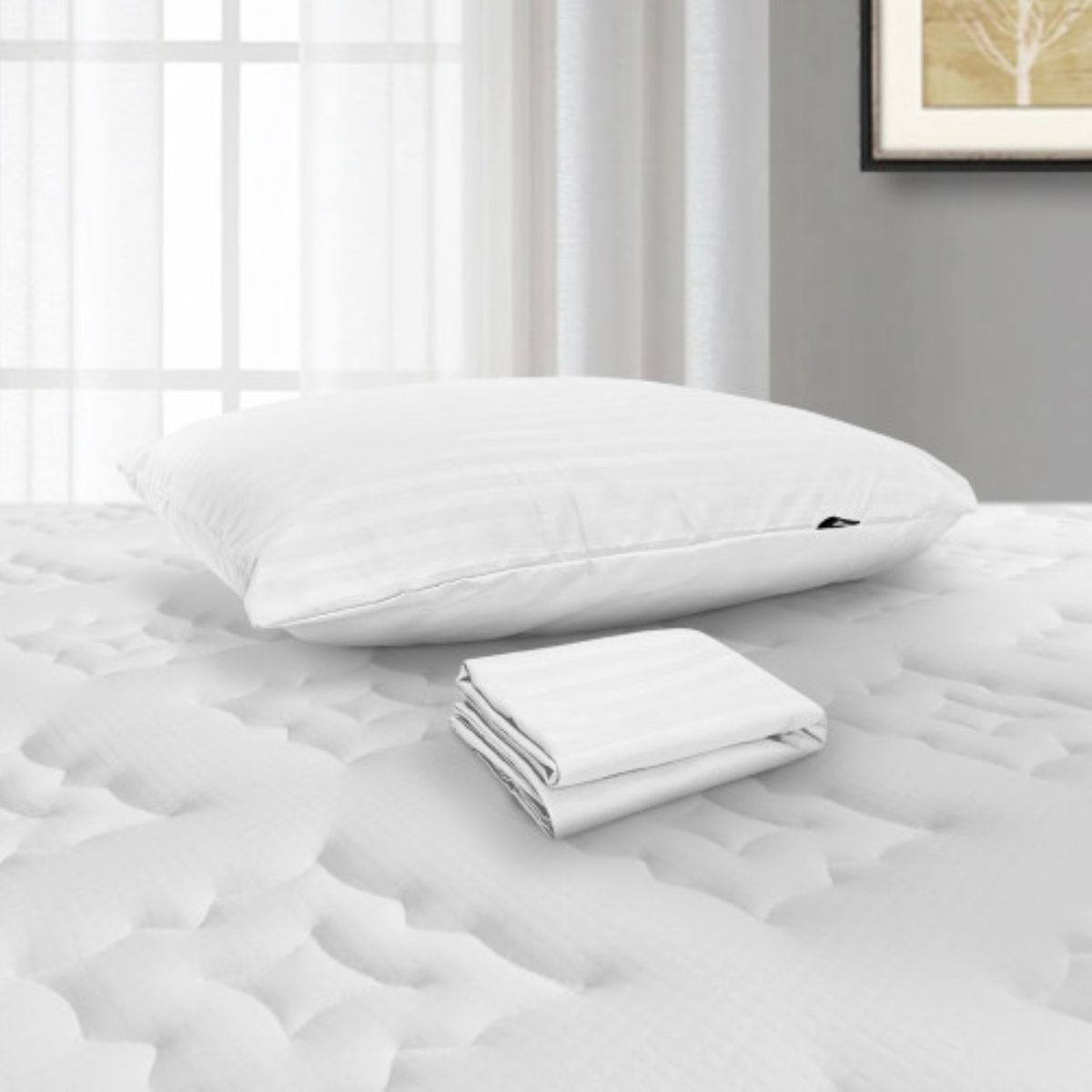 PULLMAN - Pack 2 Fundas Almohada Uni Blancohote