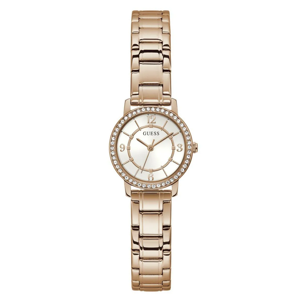 GUESS - Reloj Guess Mujer Melody. Relojes Acero Inoxidable Oro Rosa GW0468L3 