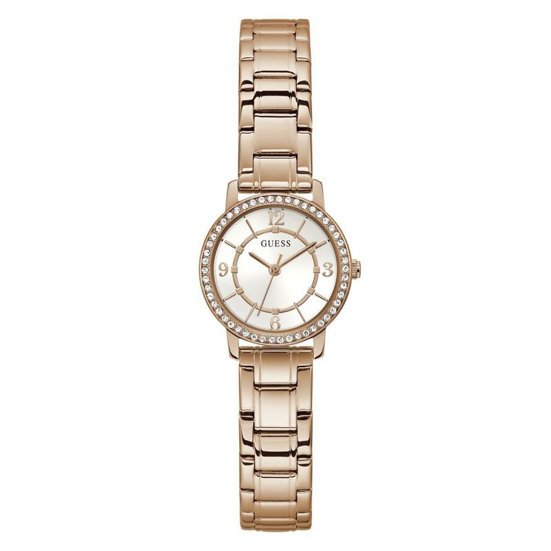 GUESS - Reloj Guess Mujer Melody. Relojes Acero Inoxidable Oro Rosa GW0468L3 