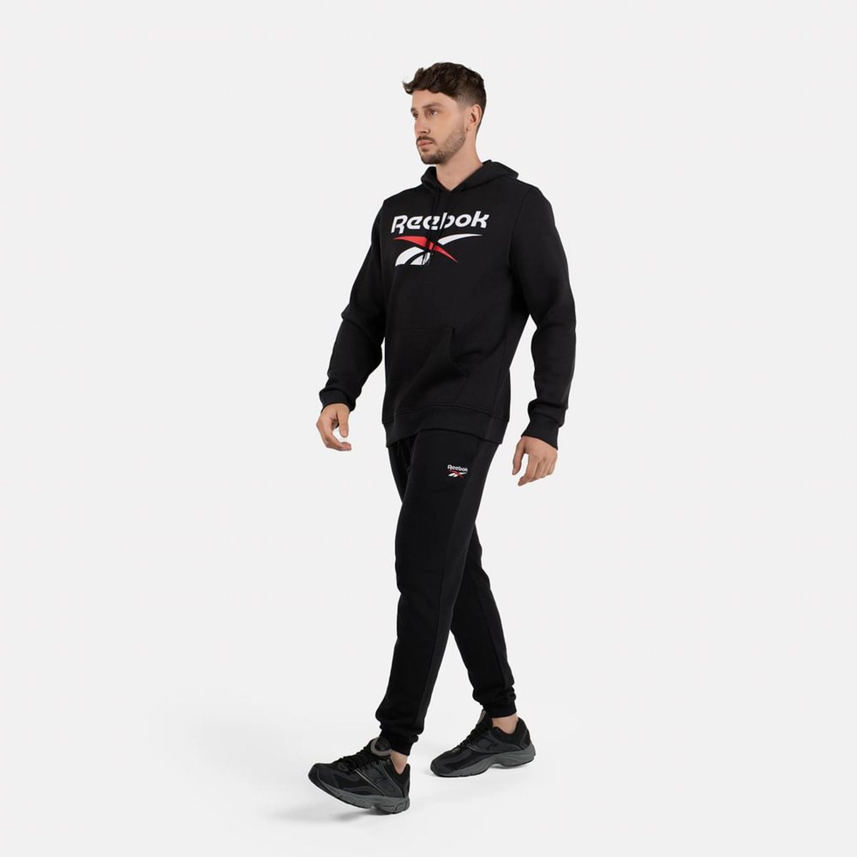 REEBOK - Hoodie Deportivo Hombre LifeStyle Reebok