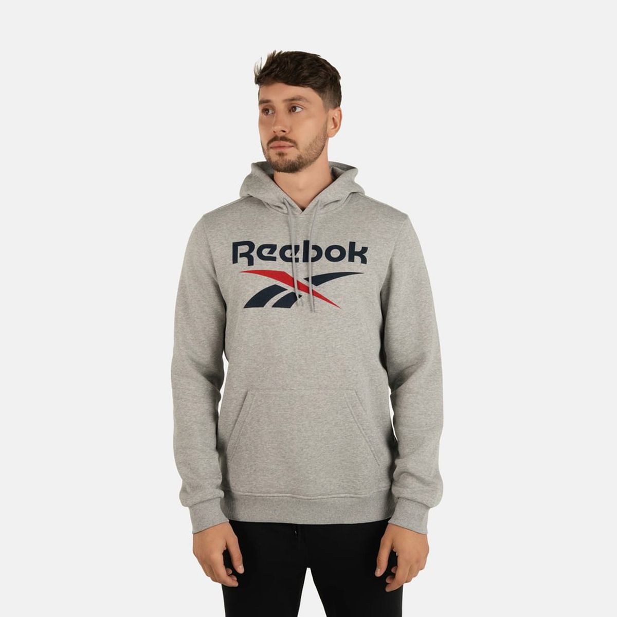 REEBOK - Hoodie Deportivo Hombre Reebok Gimnasio y Ejercicio