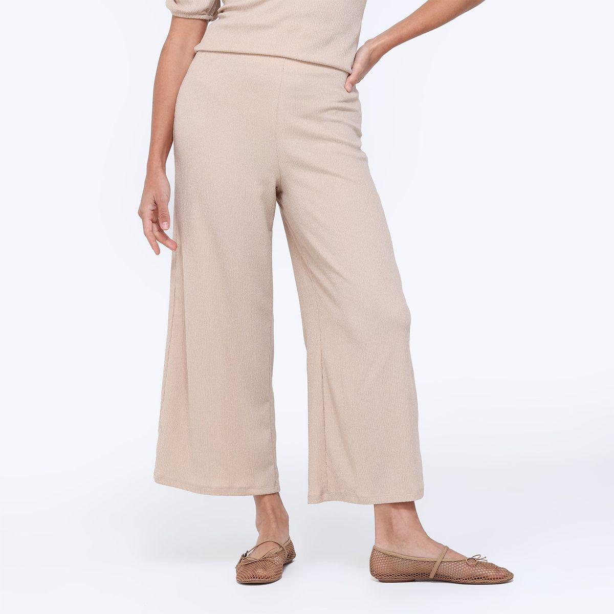 UNIVERSITY CLUB - Pantalón Culotte Mujer Tiro medio University Club