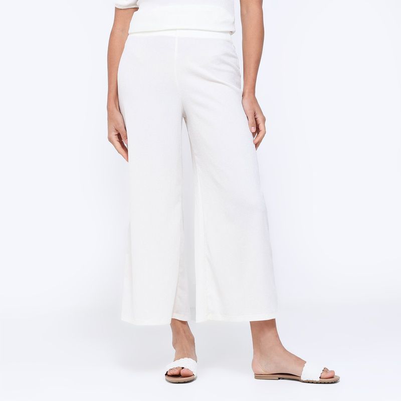 UNIVERSITY CLUB - Pantalón Culotte Mujer Tiro medio University Club