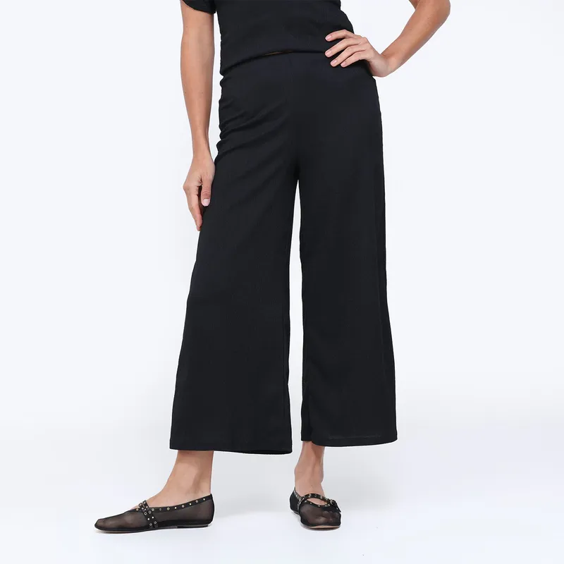 UNIVERSITY CLUB - Pantalón Culotte Mujer Tiro medio University Club