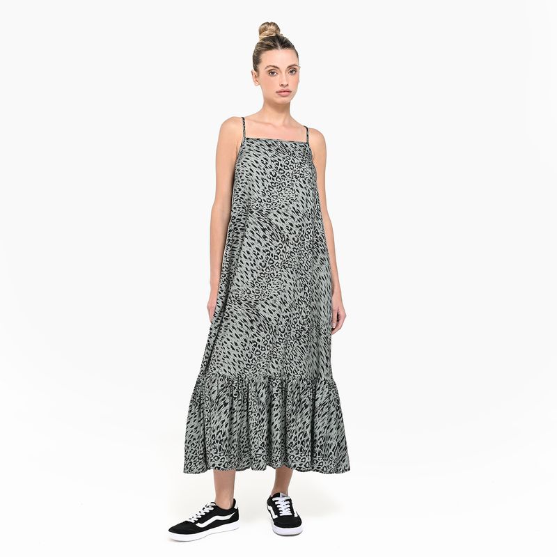 DENIMLAB - Vestido Largo Para Mujer Denimlab