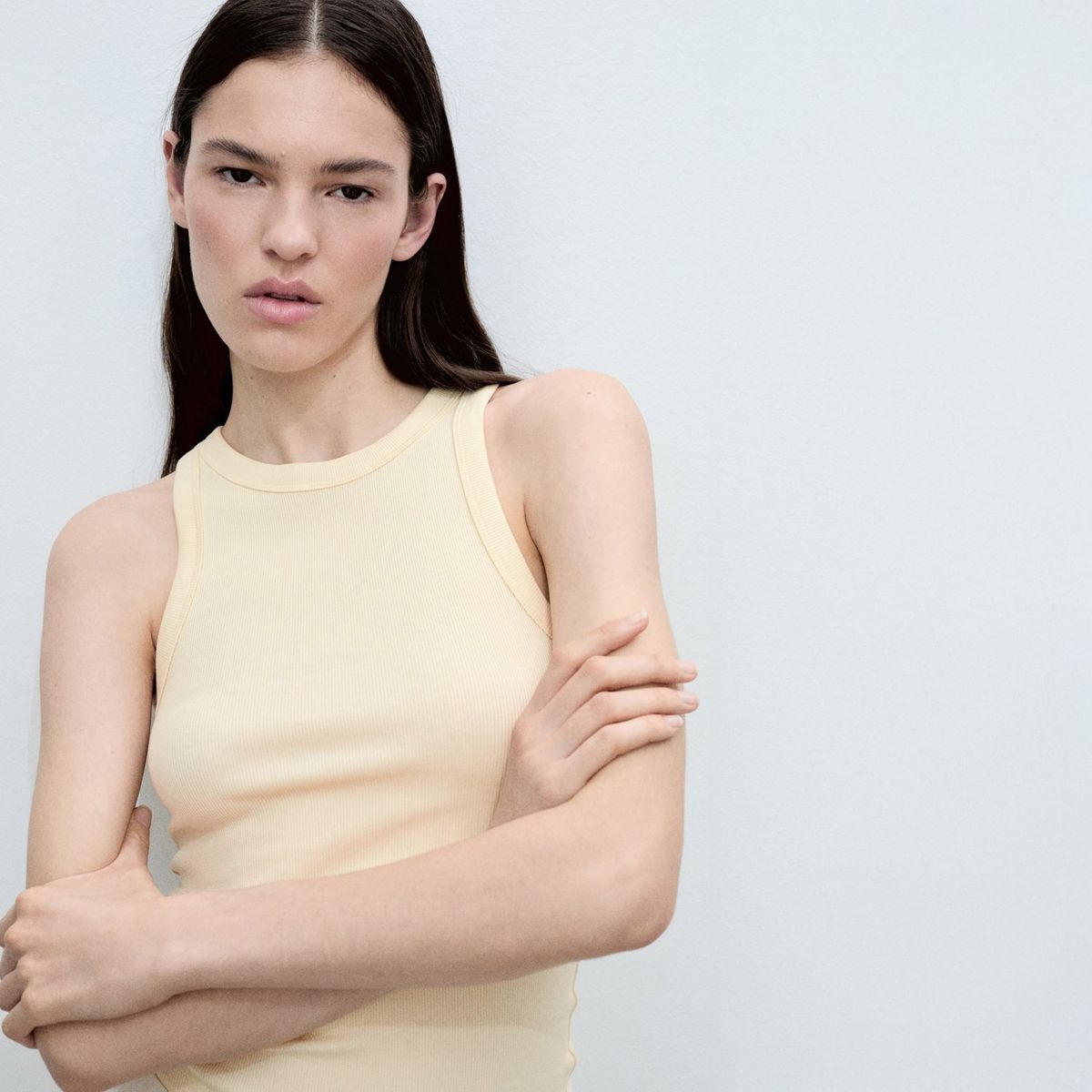 MANGO - Top esqueleto Mujer Sin mangas  MANGO