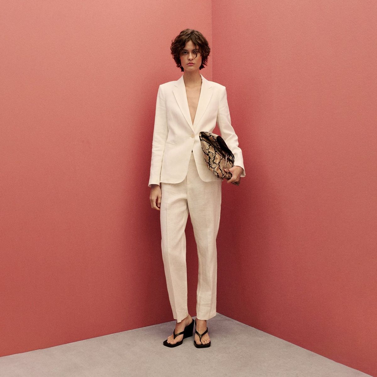 MANGO - Pantalón de Lino Mango