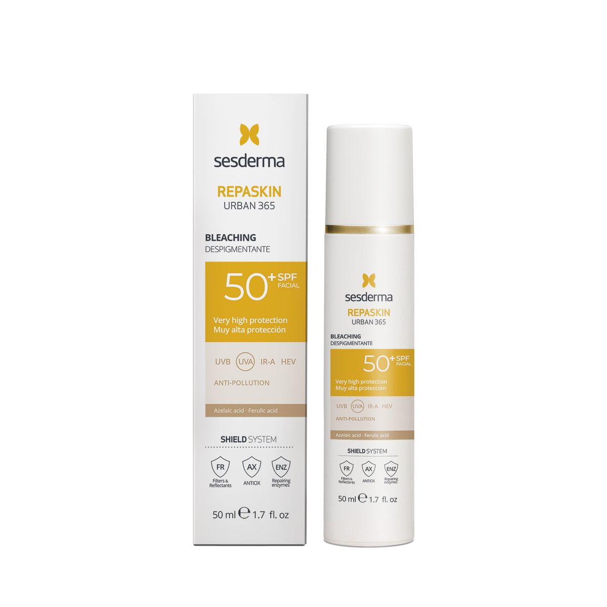 SESDERMA - Protector solar REPASKIN 365 DESPIGMENTANTE SPF50 Emulsión SESDERMA 50ml