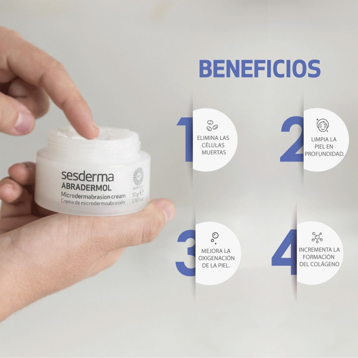 SESDERMA - Exfoliante ABRADERMOL MICRODERMABRASION Sesderma Todo tipo de piel