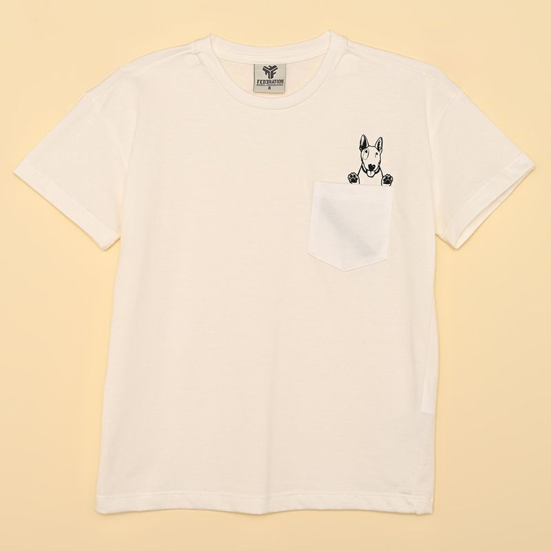 FEDERATION - Camiseta para Niño Manga corta de Algodón Federation