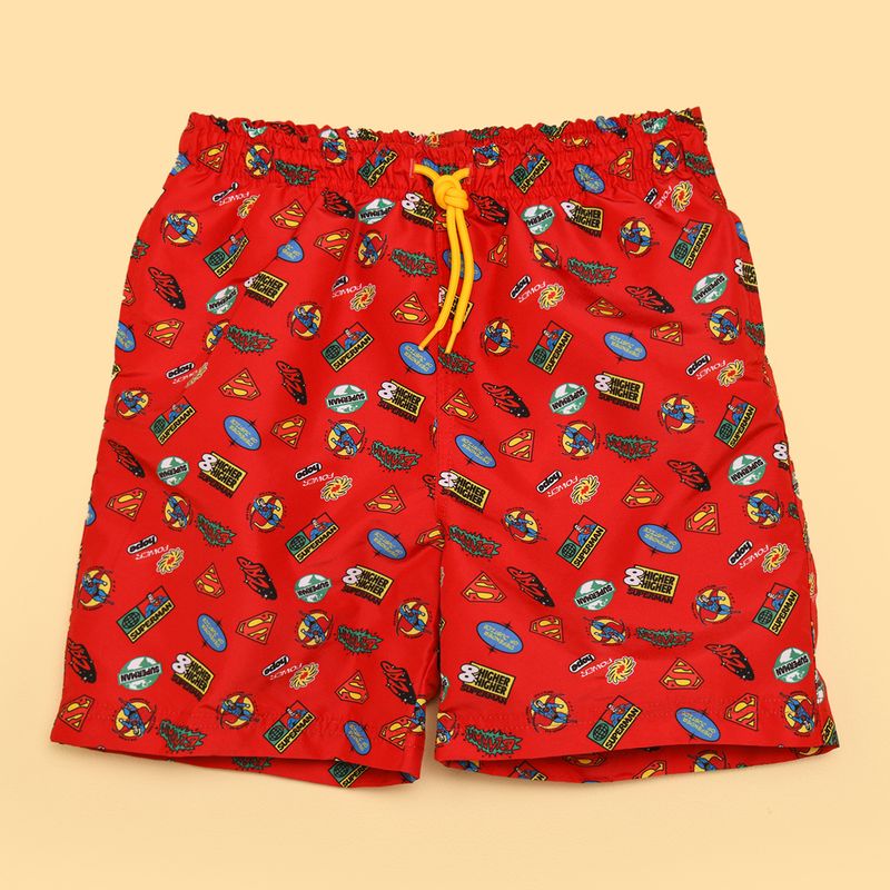  - Pantaloneta de baño Niño con Estampado Cintura elásticada Superman