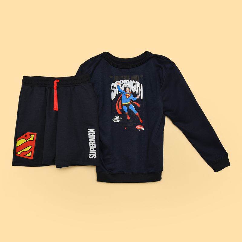  - Bermuda Niño con Estampado Superman