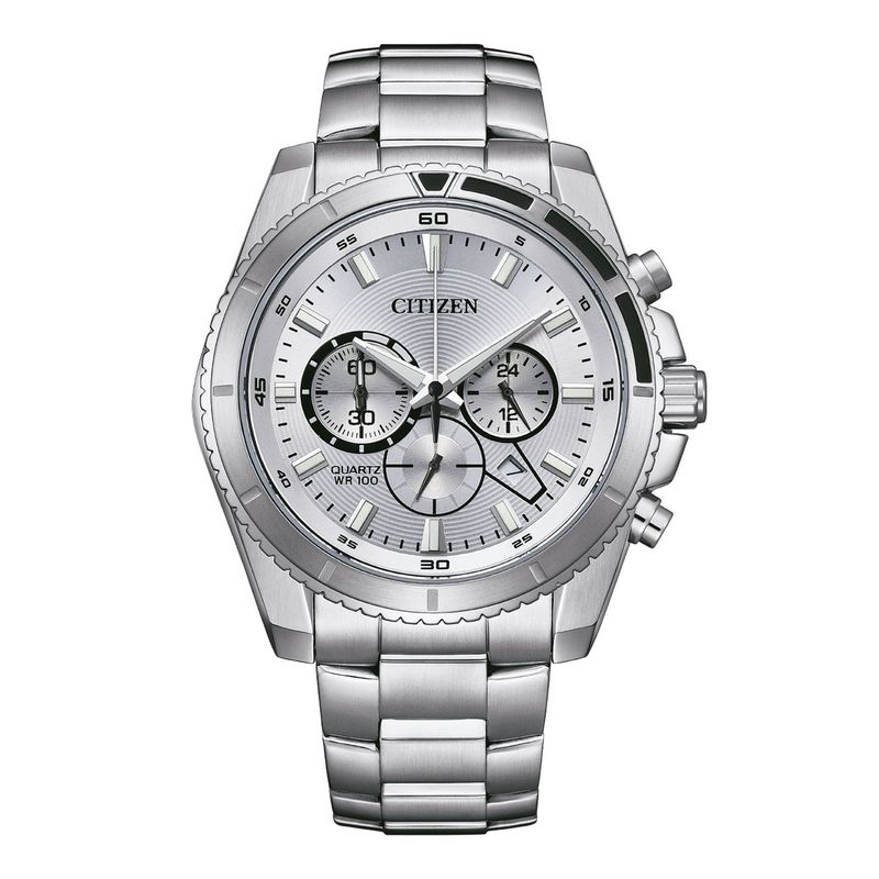 CITIZEN - Relojes Citizen Hombre. Relojes Acero inoxidable Plateado AN8200-50A