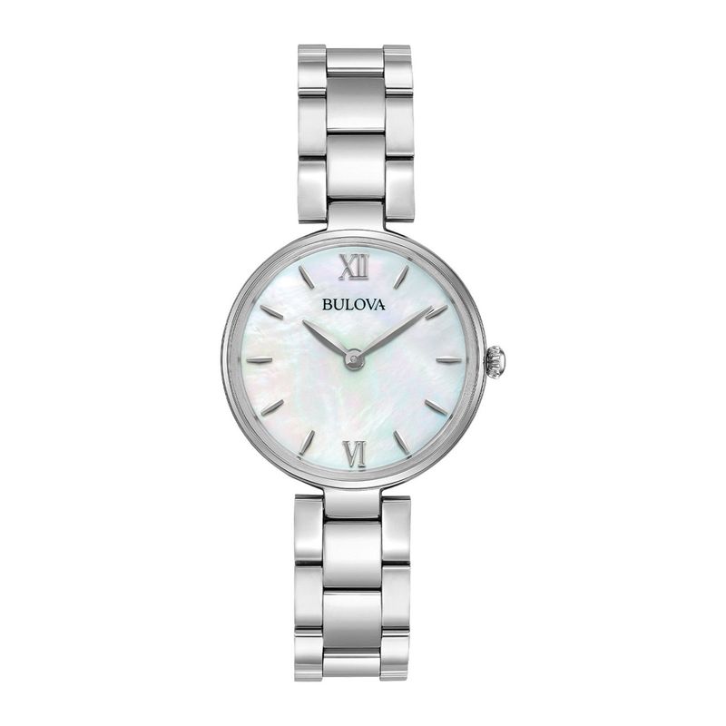 BULOVA - Relojes Bulova Mujer Misc Classic. Relojes Acero Inoxidable Plateado 96L229