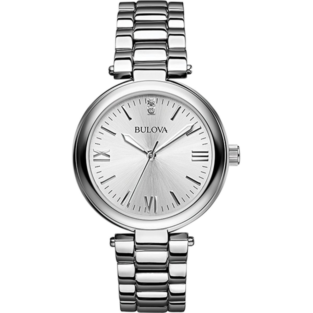 BULOVA - Relojes Bulova Mujer Misc Classic. Relojes Acero Inoxidable Plateado 96P151
